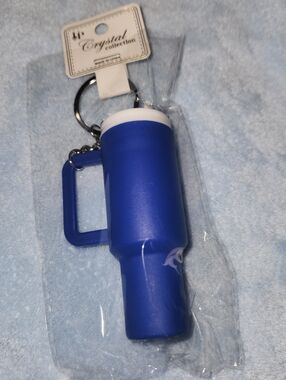 Mini Tumbler/Cup Keychain with Screw-on Lid